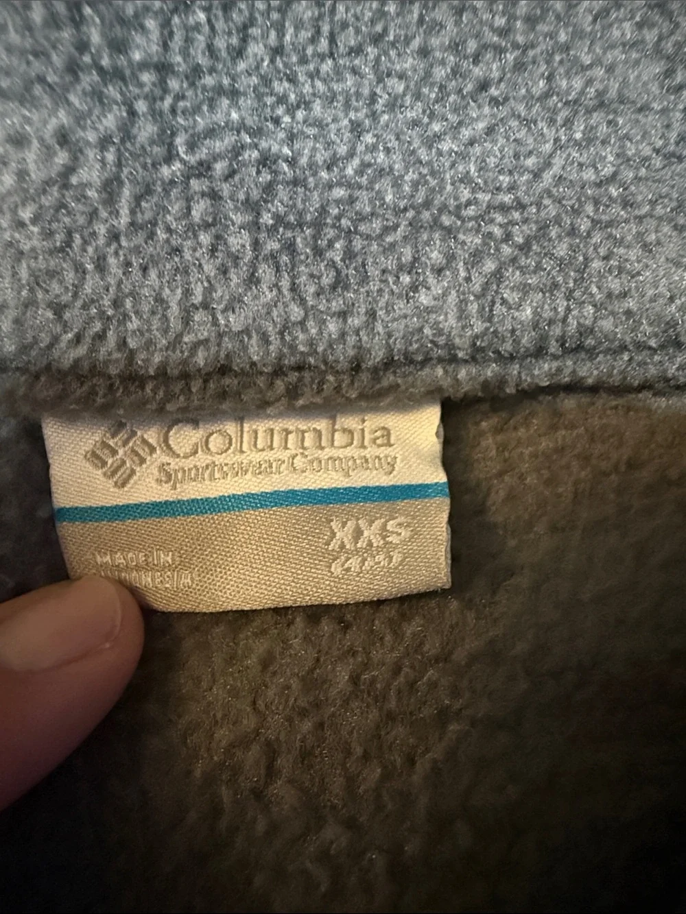 Columbia Kids Gray Full-Zip Fleece Jacket